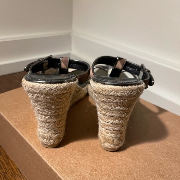 Burberry Wedge Sandal - Picture 7 of 8